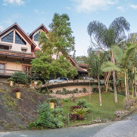 Pousada Casa Da Pedra ブルメナウ エクステリア 写真